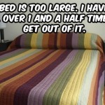 Large bed