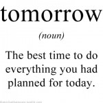 Tomorrow