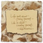creating yourself