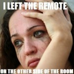 left the remote far away