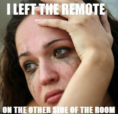 left the remote far away