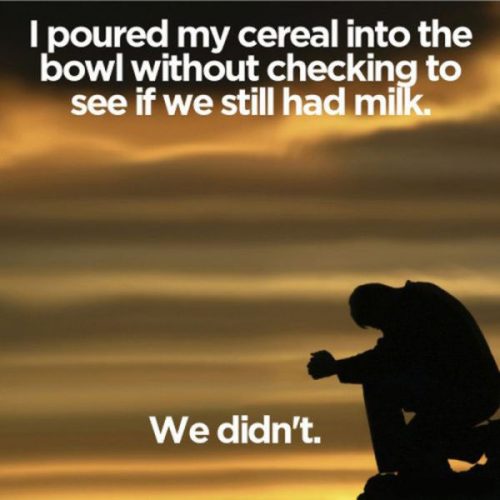 milk shortage 25 Pictures of The Most Comfortably Uncomfortable First World Problems
