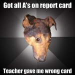 report card