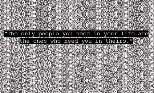 the only people