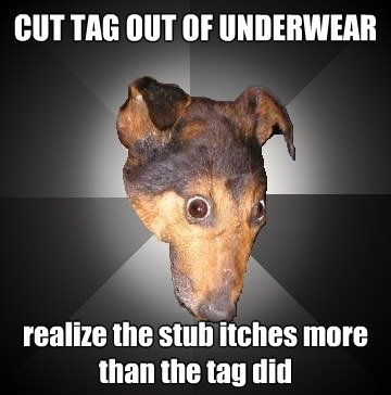 underwear tag