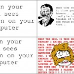 The difference between your mom and dad finding your porn