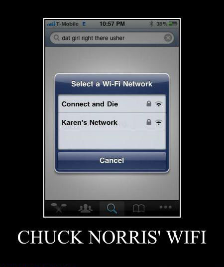 chuck norris wifi