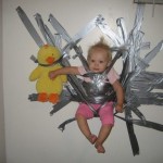 duct tape baby