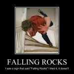 falling rocks