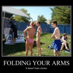 folding your arms