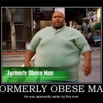 obese man