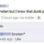 No einstein