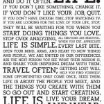 do what you want
