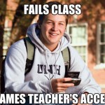 fails class
