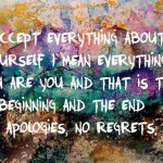no regrets