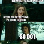 Harry's confession