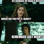 Missing wand