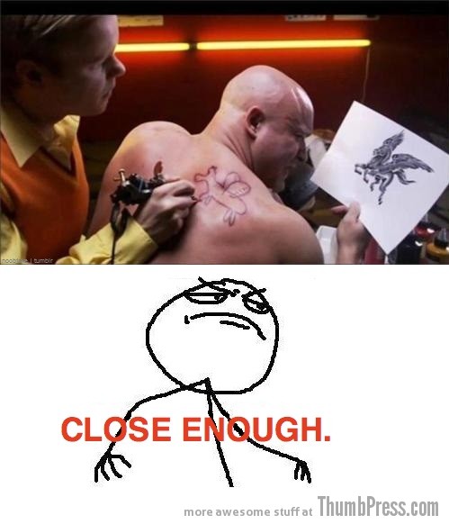 Tattoo.. close enough