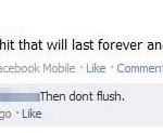 Don't flush