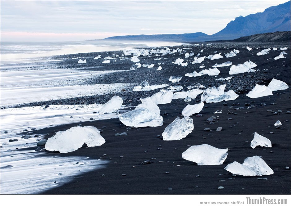 19. Black beach. Iceland