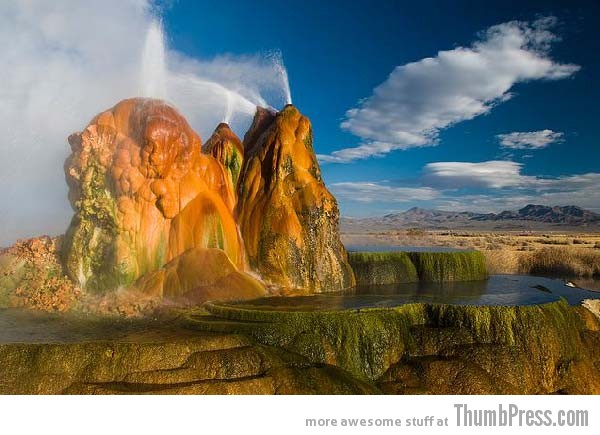 Fly Ranch Geyser 10 Amazing Alien Like Places on Our World That Are From Another Planet