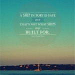 That's not what ships are built for