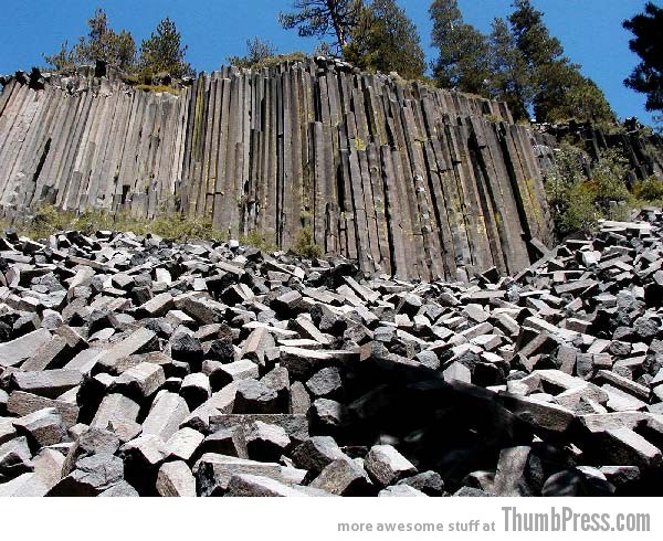 The Devils Postpile 10 Amazing Alien Like Places on Our World That Are From Another Planet