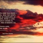 Your life