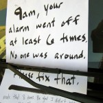 Car Alarm Notes -10