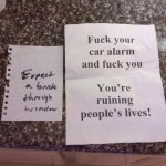 Car Alarm Notes -3