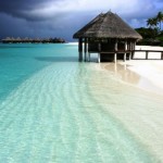 Clear water beaches of Maldives