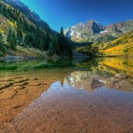 Mountain Lake Maroon Bells, Colorado