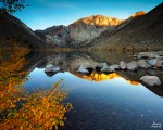 Autumn stillness at Convict lake, CA