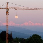 Moon looks to be hooked by a crane