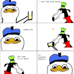 Gooby wants milk