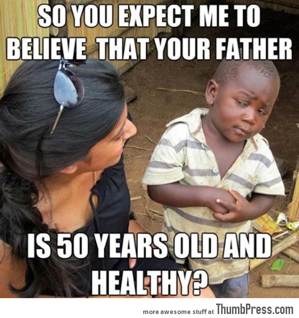 Skeptical Third World Kid Meme - 39
