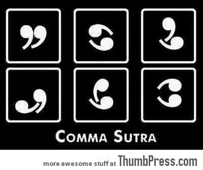 Comma Sutra