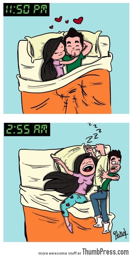 Every single night…