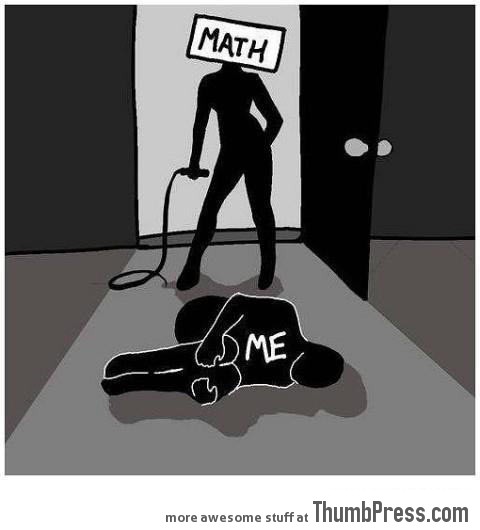 How I see math…