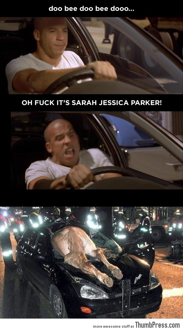 It's Sarah Jessica Parker!