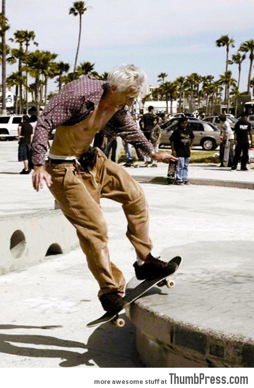 Never too old to be awesome