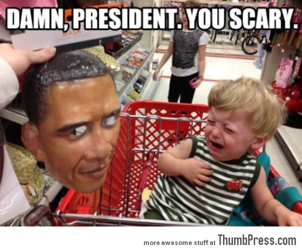 Scary Obama…