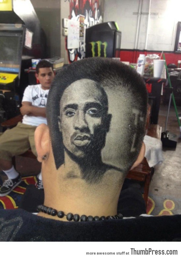 This barber is an amazing artist…