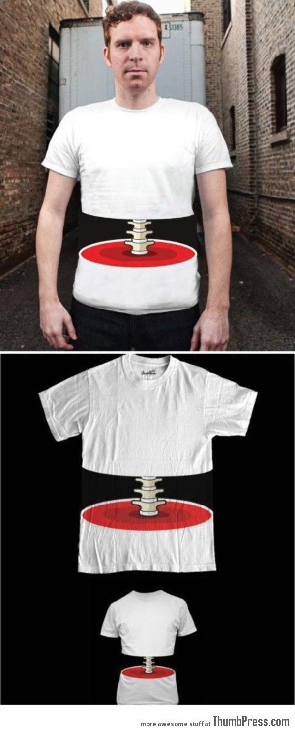 This shirt freaked me out…