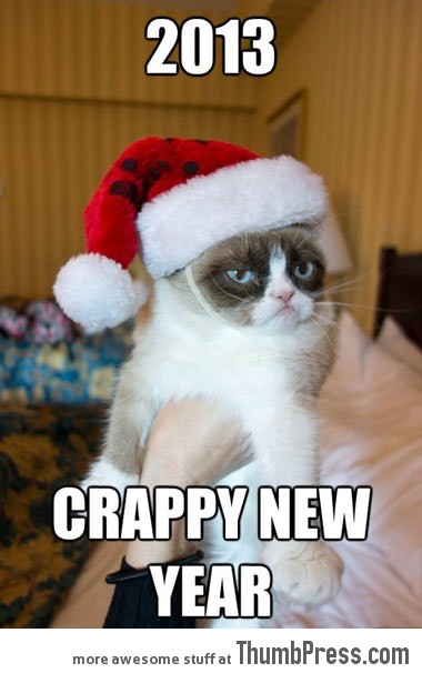Grumpy cat’s holiday wishes…
