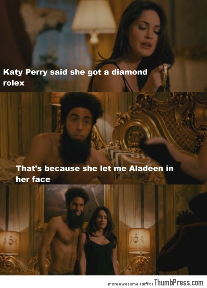 Katy Perry got a diamond rolex
