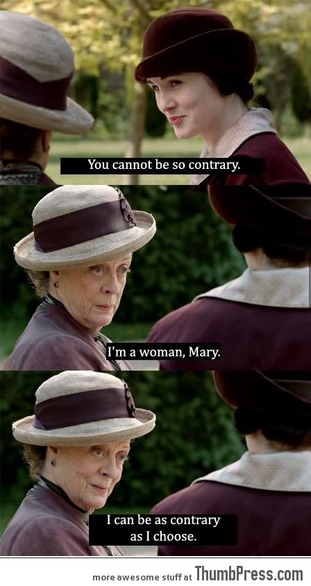 Maggie Smith finally said it out loud