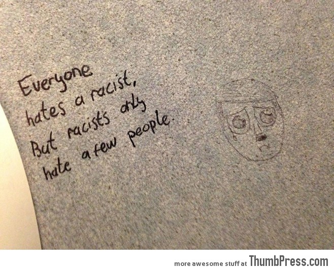 Wise words from the bathroom stall...