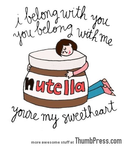 LOVE LETTERS TO NUTELLA.