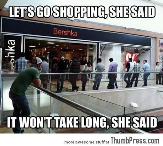 Shopping is a trap
